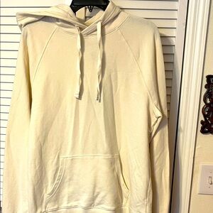 Goodfellow & Co Men's Off-White Cream Hoodie